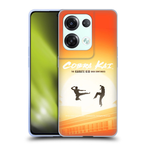 Cobra Kai Graphics Karate Kid Saga Soft Gel Case for OPPO Reno8 Pro