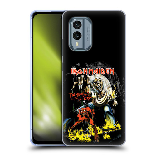 Iron Maiden Album Covers NOTB Soft Gel Case for Nokia X30