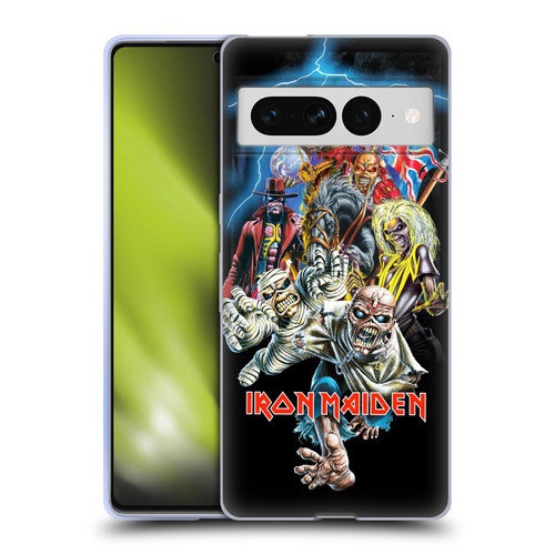 Iron Maiden Art Best Of Beast Soft Gel Case for Google Pixel 7 Pro