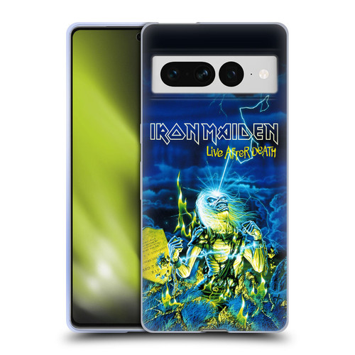 Iron Maiden Tours Live After Death Soft Gel Case for Google Pixel 7 Pro
