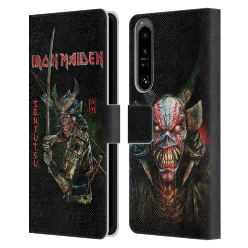 Iron Maiden Senjutsu Album Cover Leather Book Wallet Case Cover For Sony Xperia 1 IV