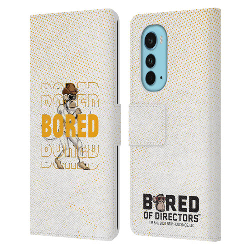 Bored of Directors Key Art Bored Leather Book Wallet Case Cover For Motorola Edge (2022)