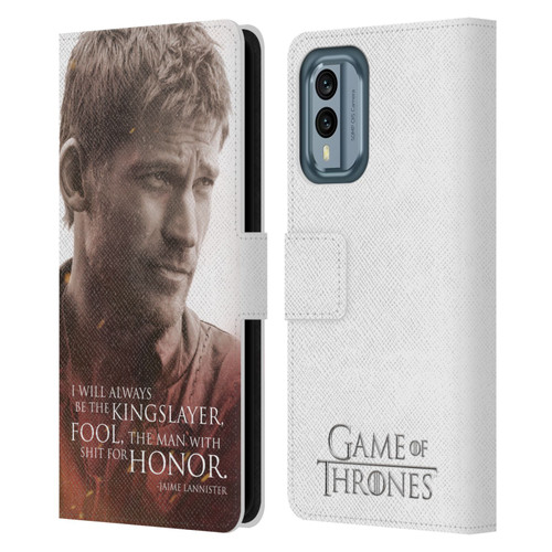 HBO Game of Thrones Character Portraits Jaime Lannister Leather Book Wallet Case Cover For Nokia X30