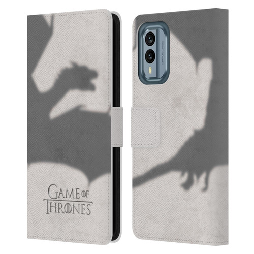 HBO Game of Thrones Key Art Dragon Leather Book Wallet Case Cover For Nokia X30