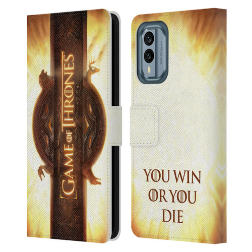 HBO Game of Thrones Key Art Opening Sequence Leather Book Wallet Case Cover For Nokia X30