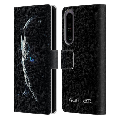 HBO Game of Thrones Season 7 Key Art Night King Leather Book Wallet Case Cover For Sony Xperia 1 IV