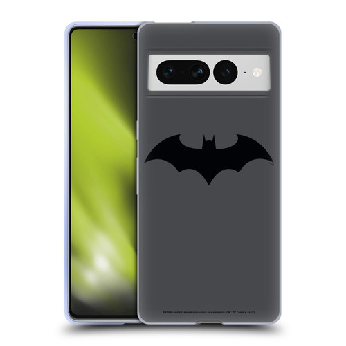Batman DC Comics Logos Hush Soft Gel Case for Google Pixel 7 Pro