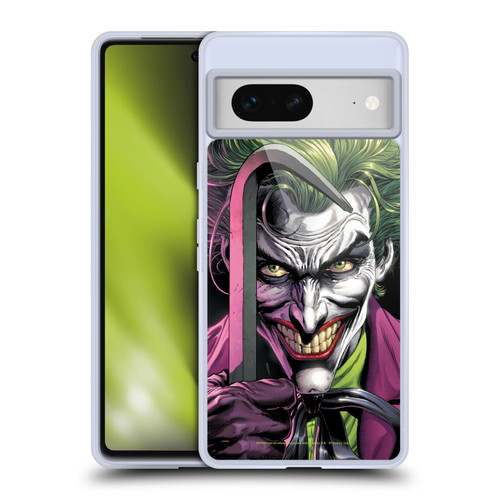 Batman DC Comics Three Jokers The Clown Soft Gel Case for Google Pixel 7