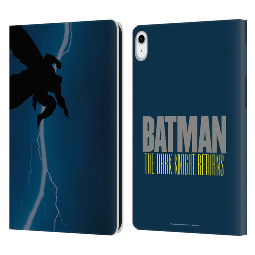 Batman DC Comics Famous Comic Book Covers The Dark Knight Returns Leather Book Wallet Case Cover For Apple iPad 10.9 (2022)