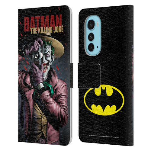 Batman DC Comics Famous Comic Book Covers The Killing Joke Leather Book Wallet Case Cover For Motorola Edge (2022)