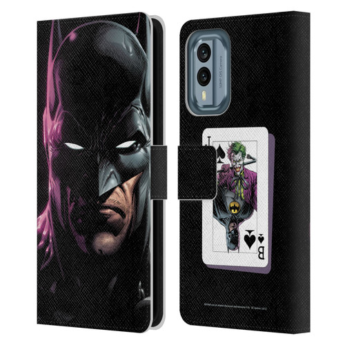 Batman DC Comics Three Jokers Batman Leather Book Wallet Case Cover For Nokia X30