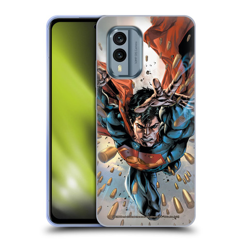 Superman DC Comics Comic Book Art Adventures Of Superman #3 Soft Gel Case for Nokia X30