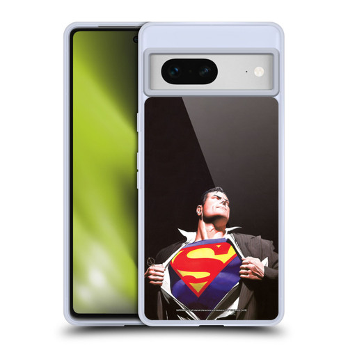 Superman DC Comics Famous Comic Book Covers Forever Soft Gel Case for Google Pixel 7