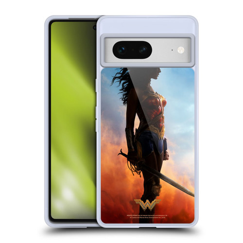 Wonder Woman Movie Posters Godkiller Sword Soft Gel Case for Google Pixel 7