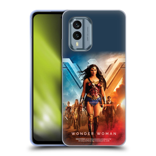 Wonder Woman Movie Posters Group Soft Gel Case for Nokia X30
