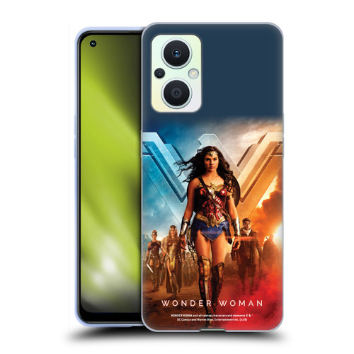 Wonder Woman Movie Posters Group Soft Gel Case for OPPO Reno8 Lite