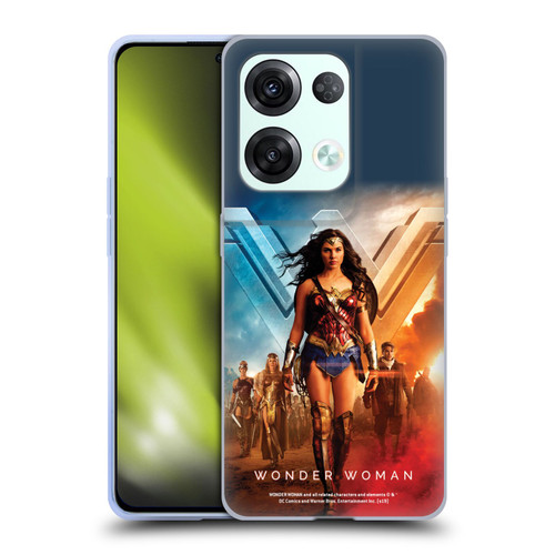 Wonder Woman Movie Posters Group Soft Gel Case for OPPO Reno8 Pro