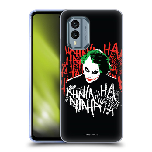 The Dark Knight Graphics Joker Laugh Soft Gel Case for Nokia X30
