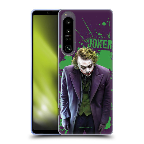 The Dark Knight Graphics Character Art Soft Gel Case for Sony Xperia 1 IV