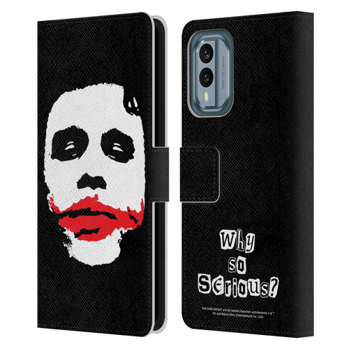 The Dark Knight Character Art Joker Face Leather Book Wallet Case Cover For Nokia X30