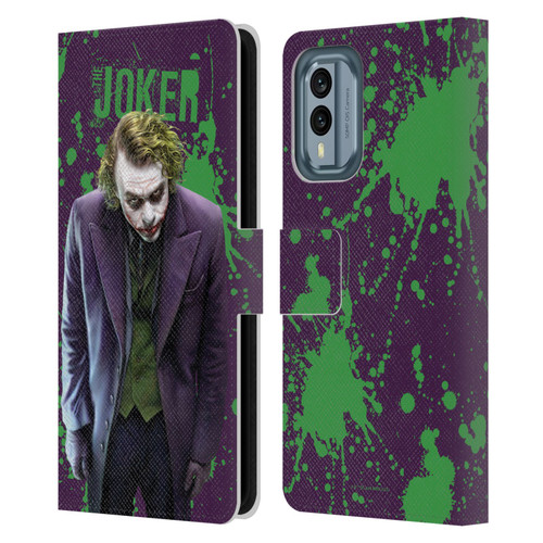 The Dark Knight Graphics Character Art Leather Book Wallet Case Cover For Nokia X30