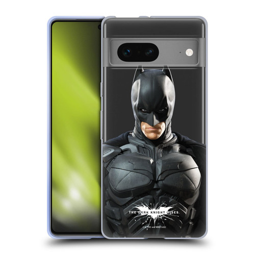 The Dark Knight Rises Character Art Batman Soft Gel Case for Google Pixel 7