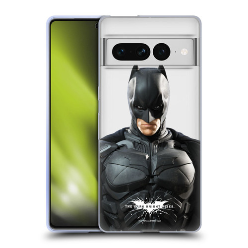 The Dark Knight Rises Character Art Batman Soft Gel Case for Google Pixel 7 Pro