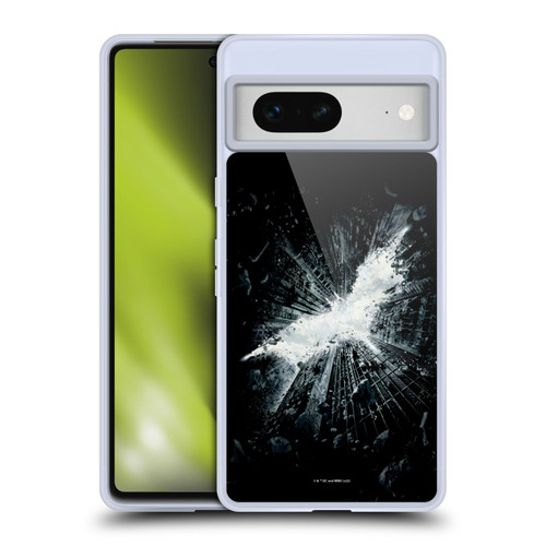 The Dark Knight Rises Logo Poster Soft Gel Case for Google Pixel 7