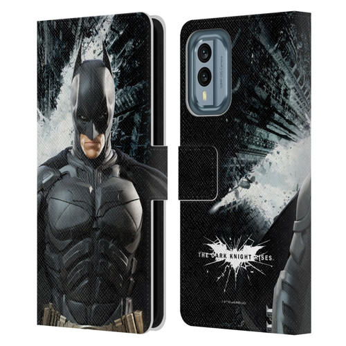 The Dark Knight Rises Character Art Batman Leather Book Wallet Case Cover For Nokia X30