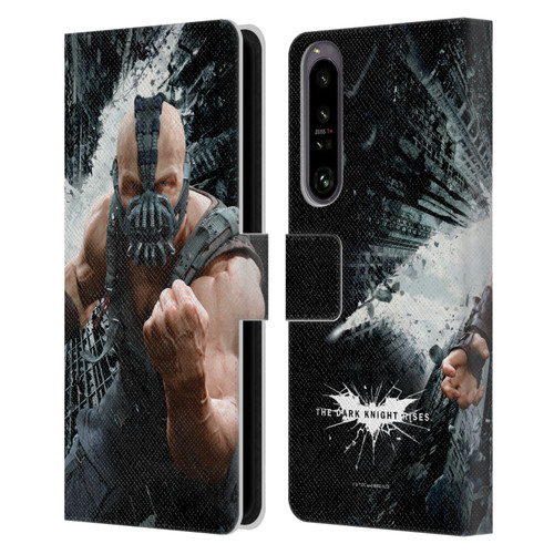 The Dark Knight Rises Character Art Bane Leather Book Wallet Case Cover For Sony Xperia 1 IV