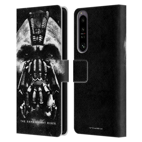 The Dark Knight Rises Key Art Bane Leather Book Wallet Case Cover For Sony Xperia 1 IV
