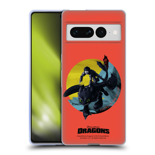 How To Train Your Dragon II Hiccup And Toothless Duo Soft Gel Case for Google Pixel 7 Pro