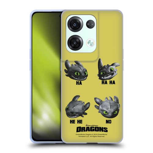 How To Train Your Dragon II Hiccup And Toothless Haha No Soft Gel Case for OPPO Reno8 Pro