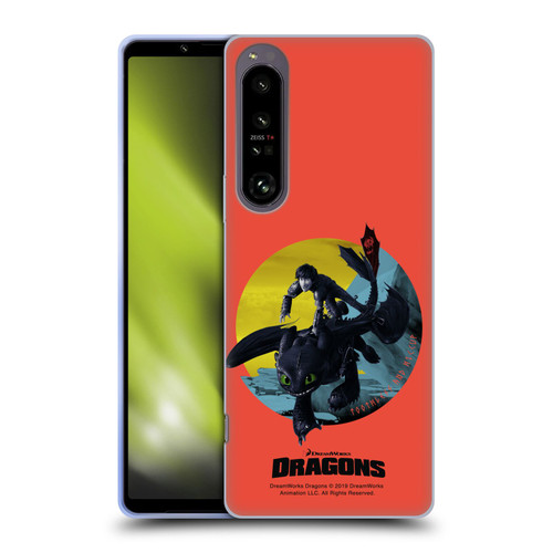 How To Train Your Dragon II Hiccup And Toothless Duo Soft Gel Case for Sony Xperia 1 IV