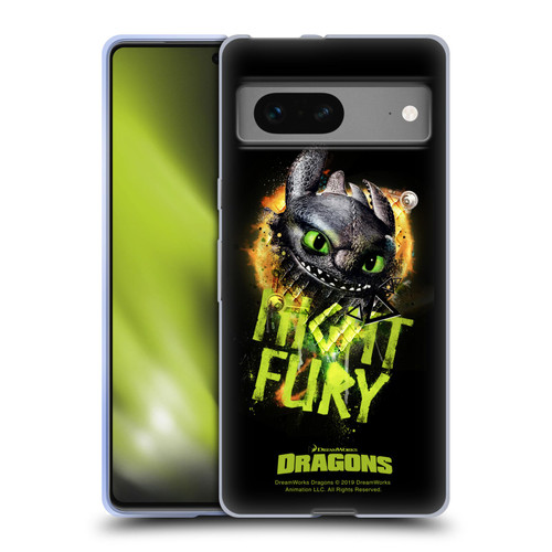 How To Train Your Dragon II Toothless Night Fury Soft Gel Case for Google Pixel 7