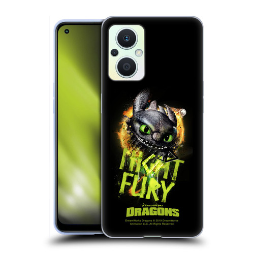 How To Train Your Dragon II Toothless Night Fury Soft Gel Case for OPPO Reno8 Lite