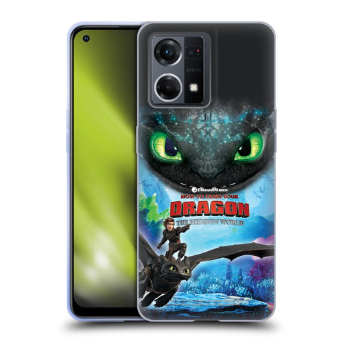 How To Train Your Dragon III The Hidden World Hiccup & Toothless Soft Gel Case for OPPO Reno8 4G