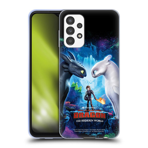 How To Train Your Dragon III The Hidden World Hiccup, Toothless & Light Fury Soft Gel Case for Samsung Galaxy A13 (2022)