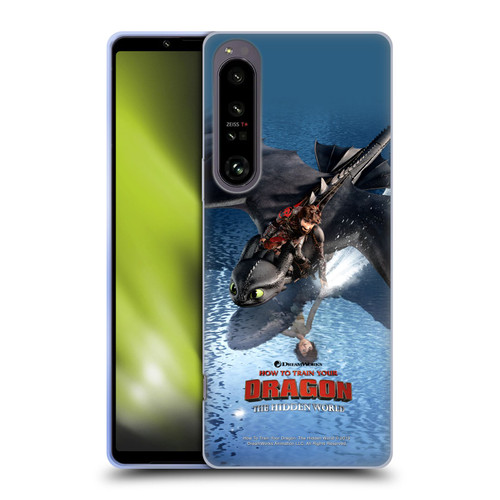 How To Train Your Dragon III The Hidden World Hiccup & Toothless 2 Soft Gel Case for Sony Xperia 1 IV
