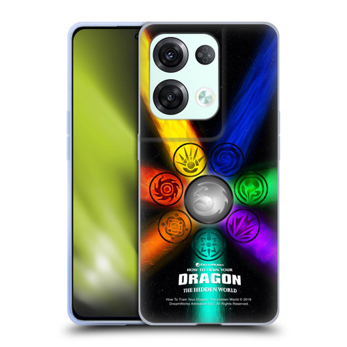 How To Train Your Dragon III Icon Art Group Light Soft Gel Case for OPPO Reno8 Pro