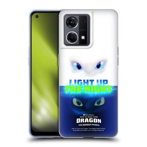How To Train Your Dragon III Night And Light Toothless & Light Fury Soft Gel Case for OPPO Reno8 4G