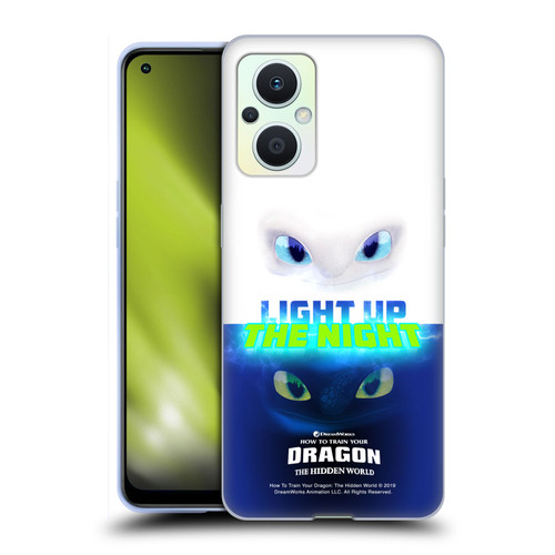 How To Train Your Dragon III Night And Light Toothless & Light Fury Soft Gel Case for OPPO Reno8 Lite