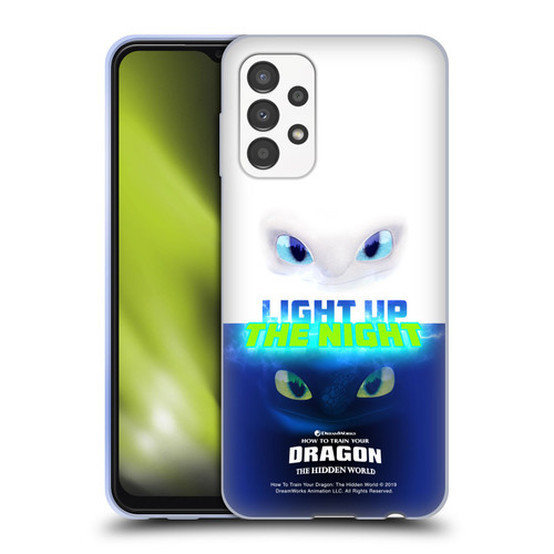 How To Train Your Dragon III Night And Light Toothless & Light Fury Soft Gel Case for Samsung Galaxy A13 (2022)
