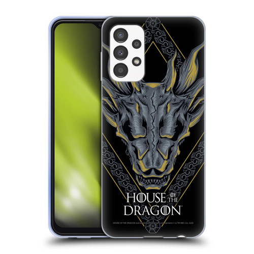 House Of The Dragon: Television Series Graphics Dragon Head Soft Gel Case for Samsung Galaxy A13 (2022)