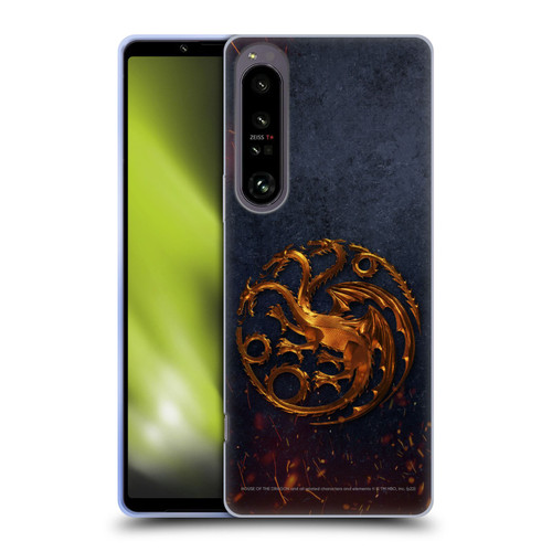 House Of The Dragon: Television Series Graphics Targaryen Emblem Soft Gel Case for Sony Xperia 1 IV