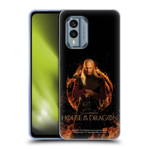 House Of The Dragon: Television Series Key Art Daemon Soft Gel Case for Nokia X30
