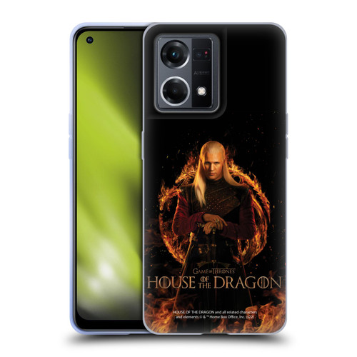 House Of The Dragon: Television Series Key Art Daemon Soft Gel Case for OPPO Reno8 4G