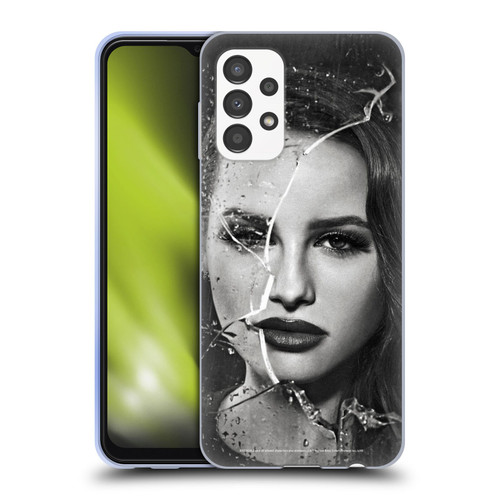 Riverdale Broken Glass Portraits Cheryl Blossom Soft Gel Case for Samsung Galaxy A13 (2022)