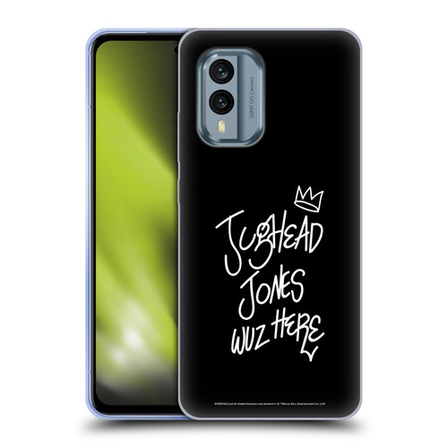 Riverdale Graphic Art Jughead Wuz Here Soft Gel Case for Nokia X30