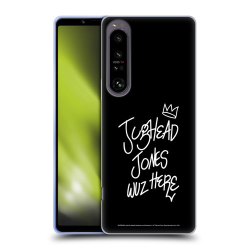 Riverdale Graphic Art Jughead Wuz Here Soft Gel Case for Sony Xperia 1 IV